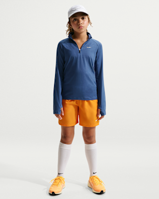 Nike Stride Kids' Dri-FIT 1/2-Zip Top. Nike.com